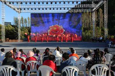 敦化安图两地文艺团体开展“携手融合共发展 文化互鉴谱新篇”学习交流活动